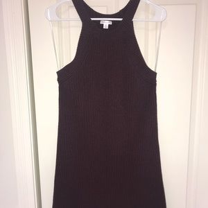 Burgundy Sweater Dress